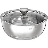 Buy Borosil Insulated Roti Server, 1.1 L, Stainless Steel, Silver ...