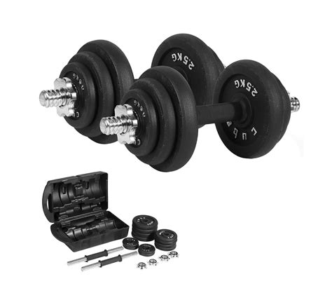 Buy The Cube Club Iron Dumbbells Set For Home Workout Gym Equipment ...