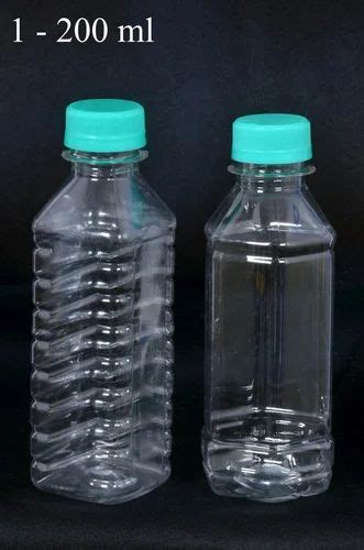 Transperant Plastic 200 ML PET Mineral Water Bottle at Rs 2.3/piece in ...