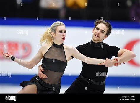 Saitama, Japan. Credit: MATSUO. 23rd Mar, 2019. Anna Yanovskaya & Adam ...
