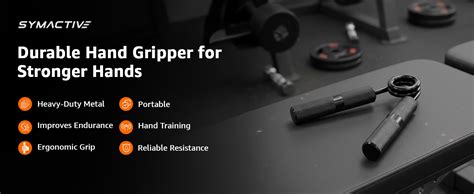 Buy Amazon Brand - Symactive Metal Hand Gripper | Solid Metal ...