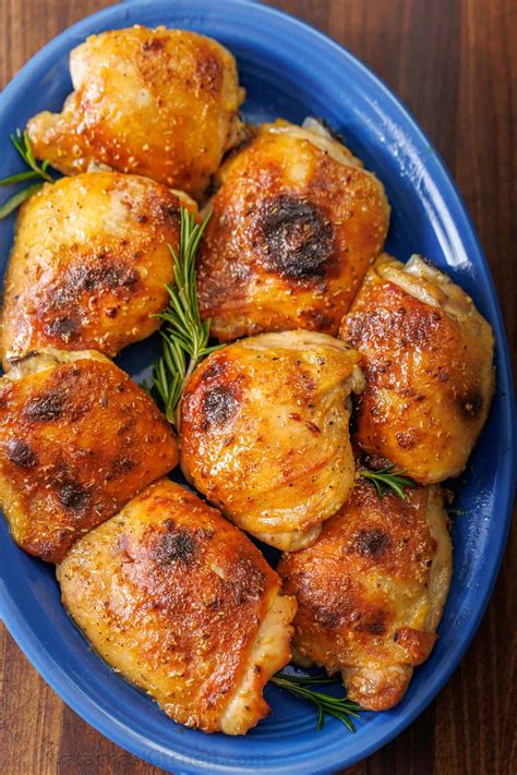 Mustard Baked Chicken Thighs at Christine Voss blog