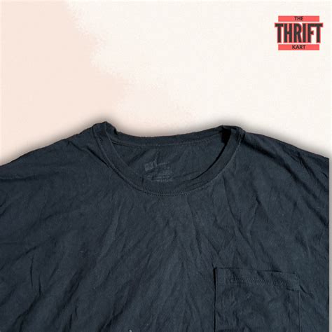 The Thrift Kart Easy Fit Navy Tee | Made in India | Thrifted