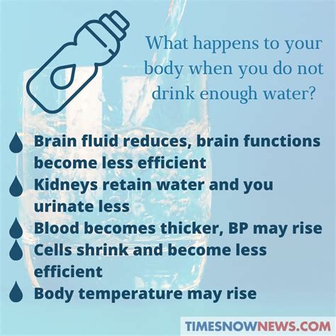 Dehydration affects your brain, kidneys and heart - Know what happens to your body when it is ...