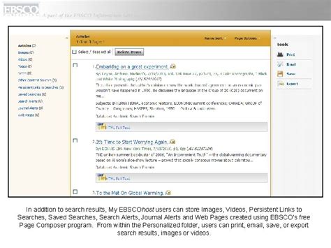 EBSCOhost Tutorial 的图像结果