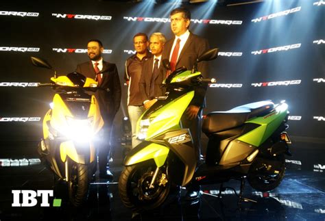 TVS Ntorq 125 launched at Rs 58,750: Sporty scooter boasts Bluetooth ...