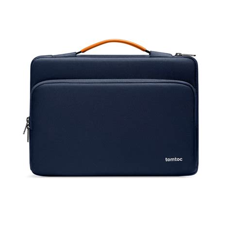 Defender-A14 Laptop Briefcase 15.6 Inch-Navy Blue | TOMTOC