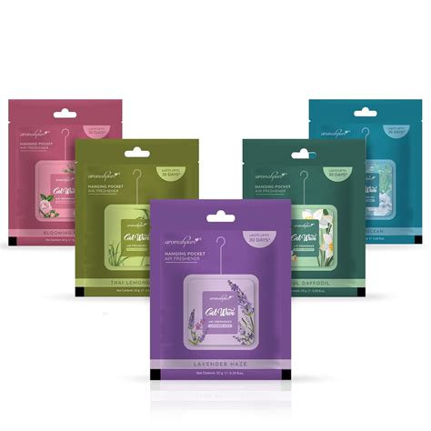 Buy Gel Wave Bathroom Freshener | Set of 5 Hanging Fresheners – Aromahpure