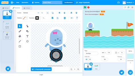Image result for Scratch Jump and Run Tutorial