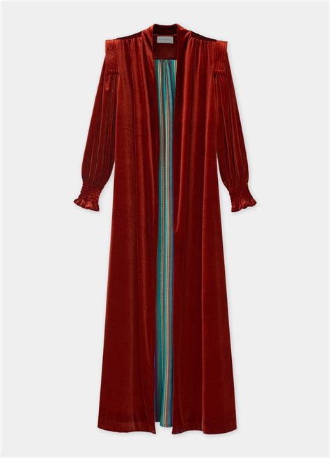 Abrigo terciopelo mujer fiesta | ELSA | CHERUBINA