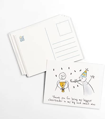 The Journal Lab Postcards|Set Of 12 Hand Illustrated Postcards,Birthday ...