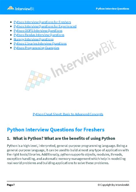 Python Interview Questions 1740627586 - Python Interview Questions for ...