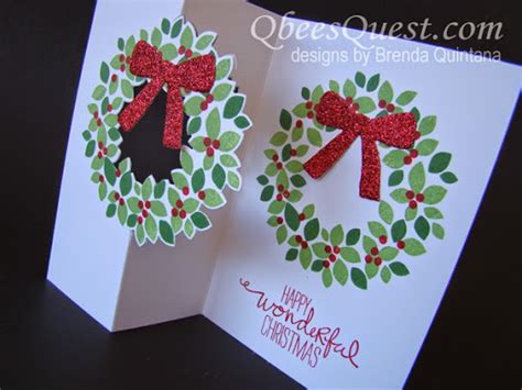 Image result for Wreath Card Tutorial