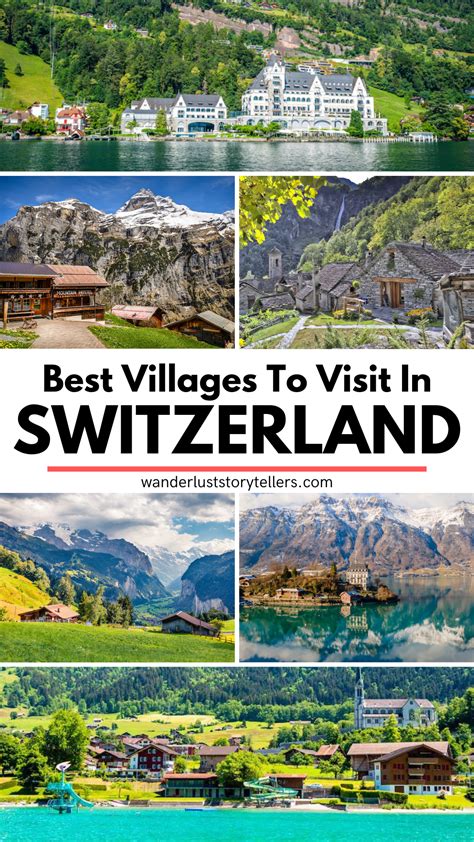 20 Most Beautiful Villages in Switzerland That Will Melt Your Heart | Switzerland travel ...