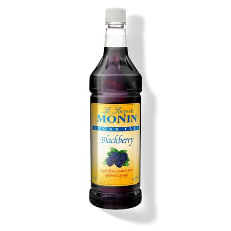 Sugar Free Blackberry Flavored Syrup - Monin - Monin US