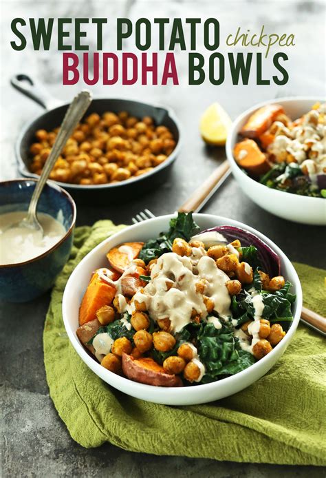 Sweet Potato Chickpea Buddha Bowl | Minimalist Baker Recipes