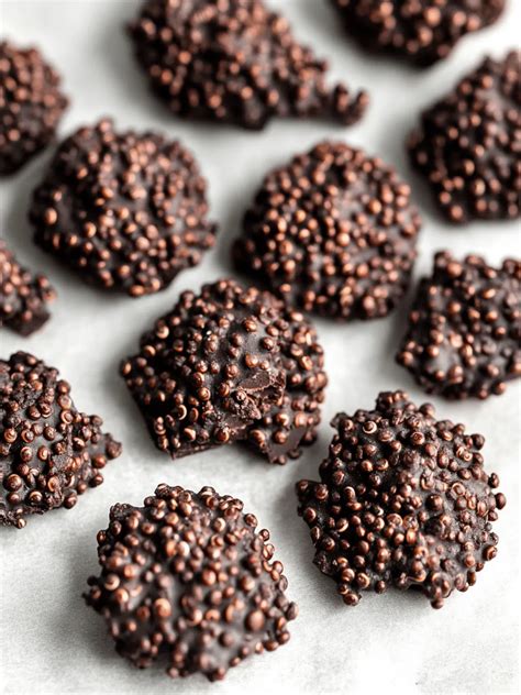 Irresistible Dark Chocolate Quinoa Crisps for Guilt-Free Snacking