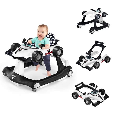 Amazon.com : BABY JOY 4-in-1 Baby Walker, Foldable Activity Walker with ...