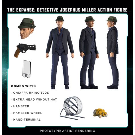 THE EXPANSE - Detective Josephus Miller Action Figure – The Nacelle Company