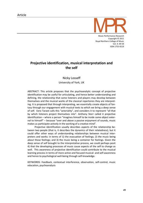 Image result for Projective and Introjective Identification