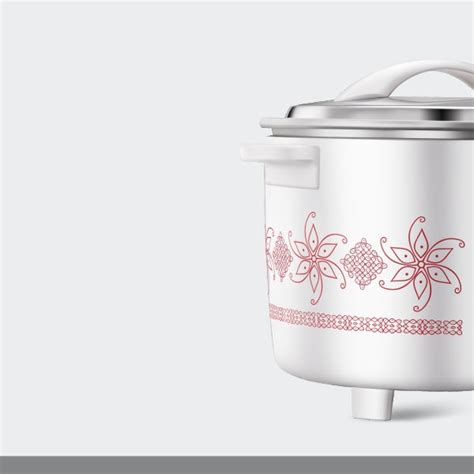 Preethi Rangoli 2.2 Litres Double Pan Electric Cooker - RC 321 ...