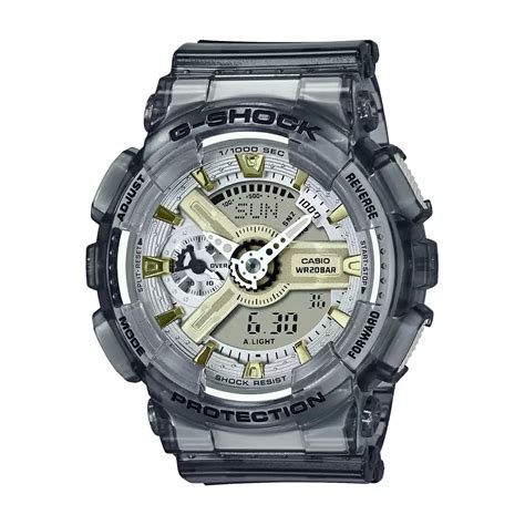 Casio G-SHOCK GMA-S110GS-8ADR - G1224 Grey Analog-Digital - Women's Wa ...