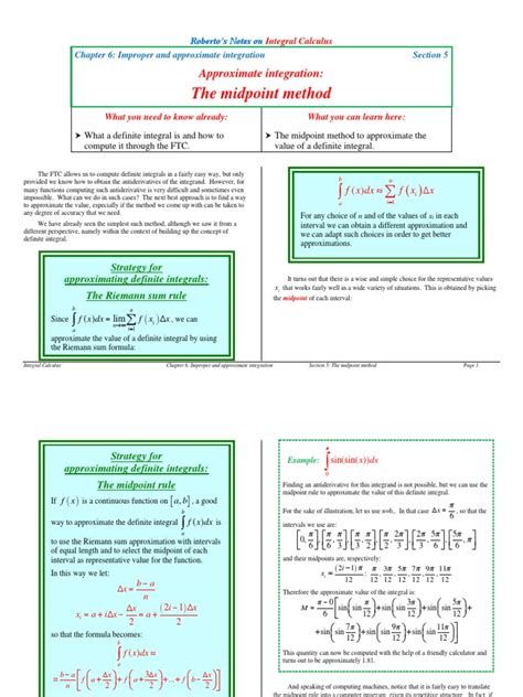 Midpoint Method 的图像结果
