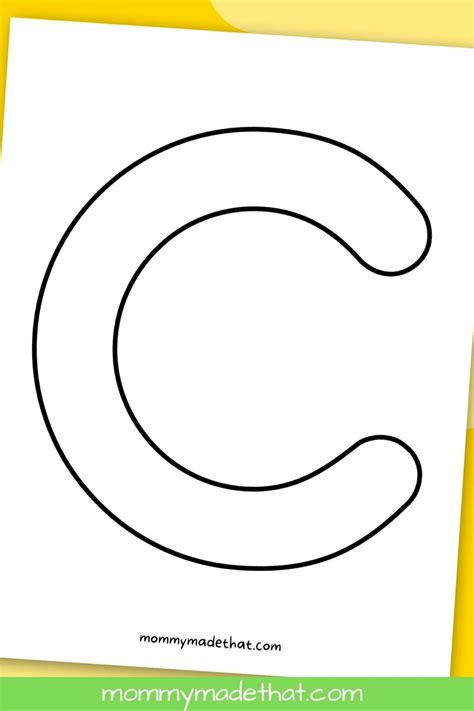 Printable Letter C (Grab the Free Templates!)