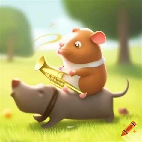 Pig shaking hands with businessman on farm on Craiyon