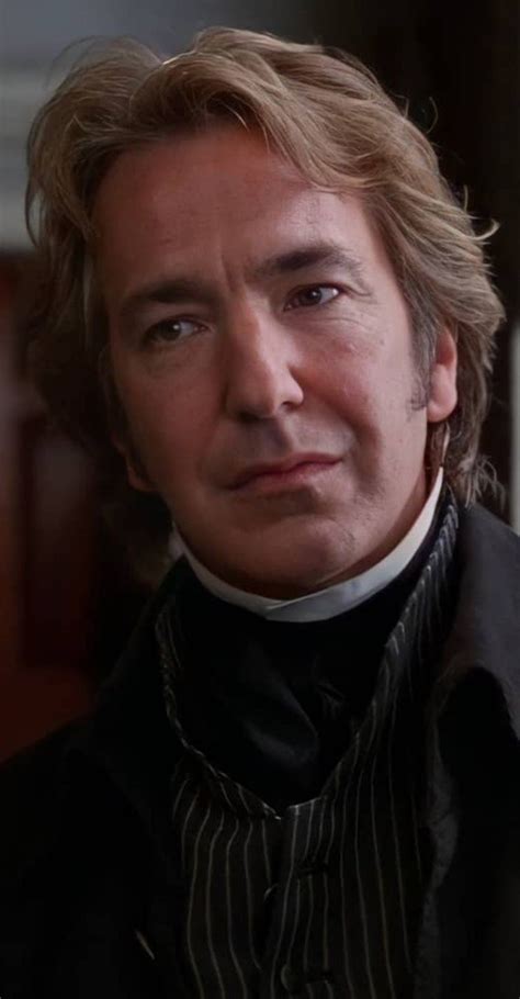 Alan rickman as col brandon in sense and sensibility – Artofit