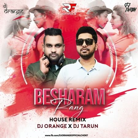 Besharam Rang (Remix) Dj Orange X Dj Tarun Mp3 Song - RemixFun.In