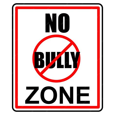 No Bullying Signs