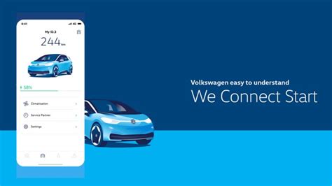 We Connect Start | Volkswagens onlinetjänster för ID.