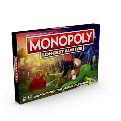 Monopoly Longest Game Ever Board Game Instructions, Rules & Strategies ...