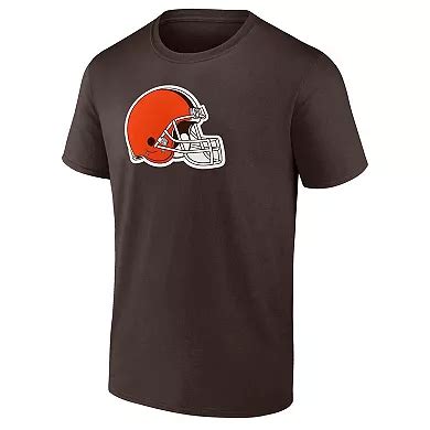 Men's Fanatics Brown Cleveland Browns Evergreen Primary Logo T-Shirt