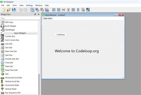 Convert PyQt5 Designer to Code 的图像结果
