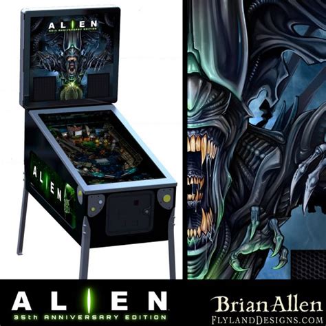 Image result for Alien Le Pinball Machine