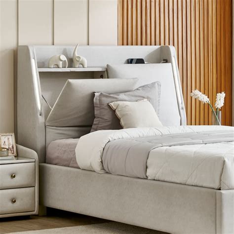 Buy Stellar Elite NXT Sophia Teen Bed with Hydraulic Storage - Greige ...