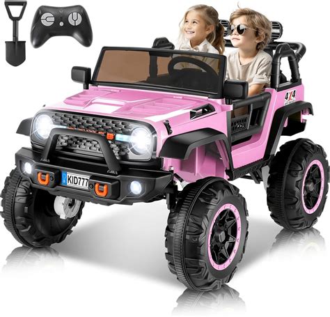 Amazon.com: Hikole 24 Volt Ride On Car with Remote Control, 2WD/4WD ...