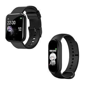 Techking Combo C1075 - D20 Touchscreen Bluetooth Smart Watch with Heart ...