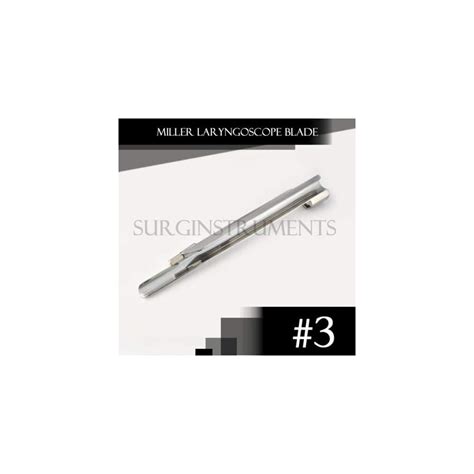 Buy Airway Intubation Straight Blade #3 First Responder Kit Supplies ...