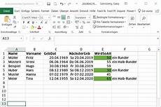 excel geburtstag berechnen excel unentbehrliche tricks f 252 r ihre geburtstagsliste excel geburtstag berechnen excel unentbehrliche tricks f 252 r ihre geburtstagsliste