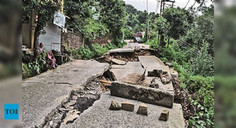 Over 300 Roads Still Closed In Hp As Rain, Landslides Continue | Shimla ...