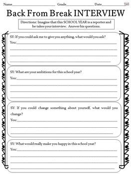 Image result for Spring Break Interview