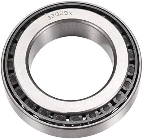 uxcell 32009X Tapered Roller Bearing Cone and Cup Set, 45mm Bore 75mm ...