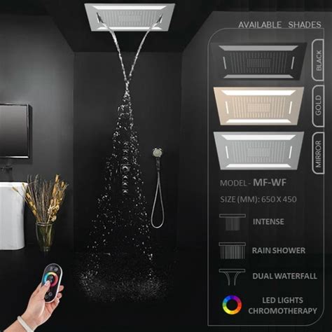 JAAZ Multi-Function Showers – Rain, Massage & Mist Shower Systems ...