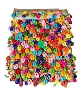 CRT Shell Beads Lace Sippi Lace for Border Lace | Lace | Sarees lace ...