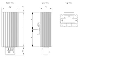 Anti Condensation Large Heater, EHG | nVent HOFFMAN