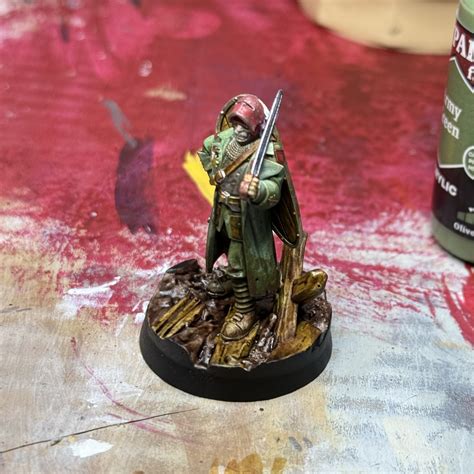 3D Printable Trench Crusade - Lieutenant - New Antioch by Factory ...