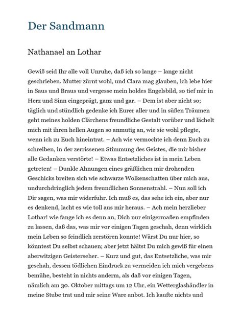 Image result for E.T.A. Hoffmann Sandmann